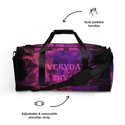 Diva Purple Fire Duffle bag