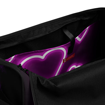 Diva Purple FireDuffle bag