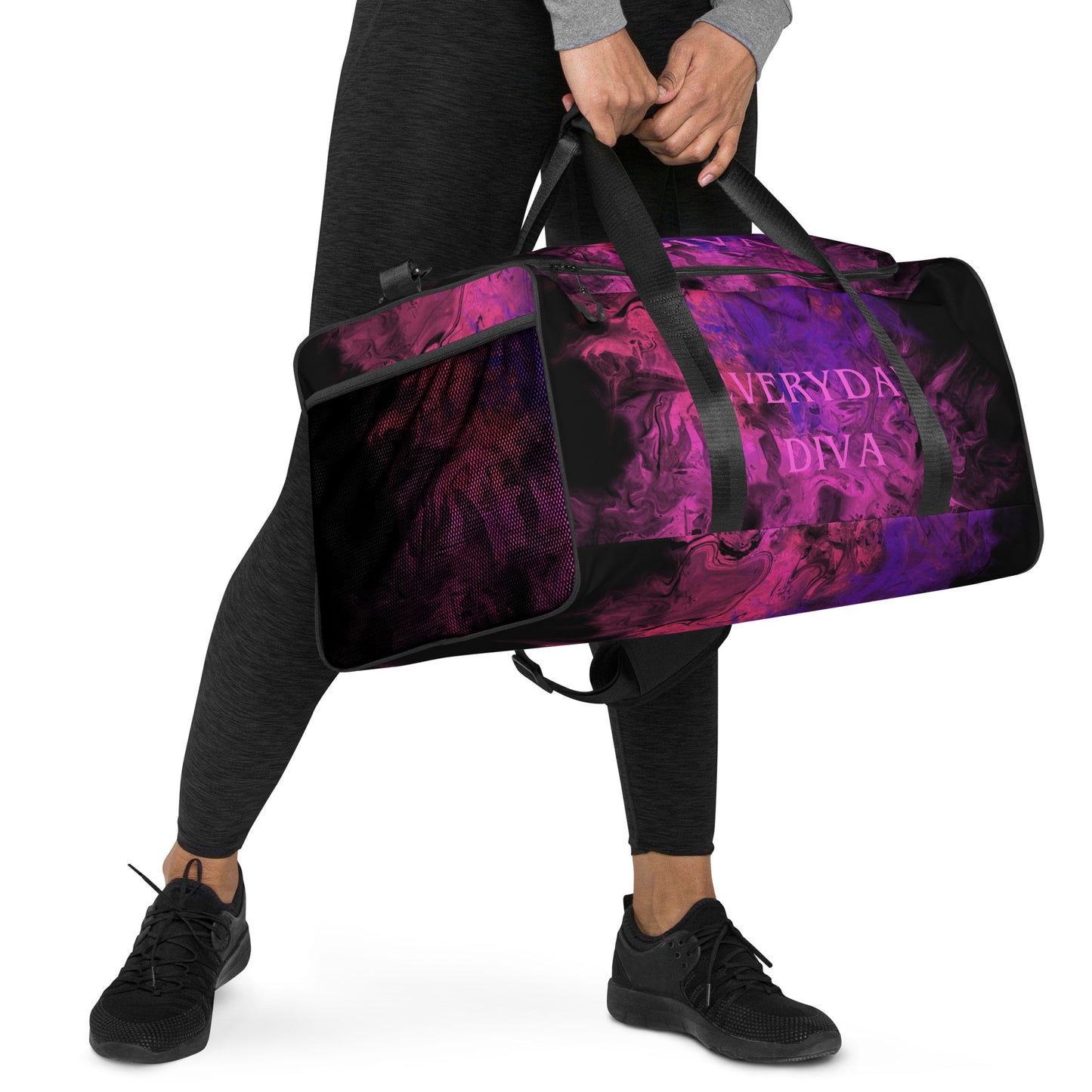 Diva Purple Fire Duffle bag