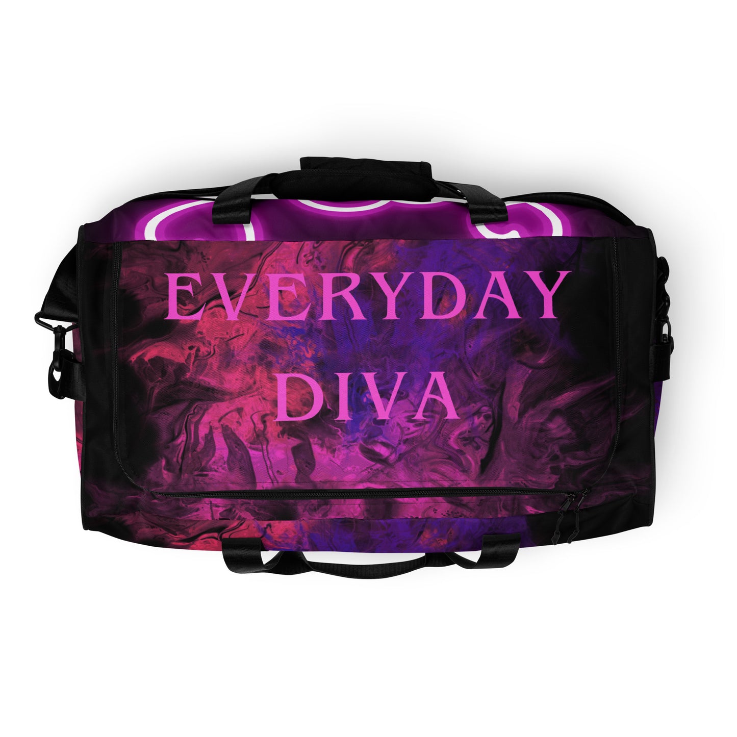 Diva Purple FireDuffle bag