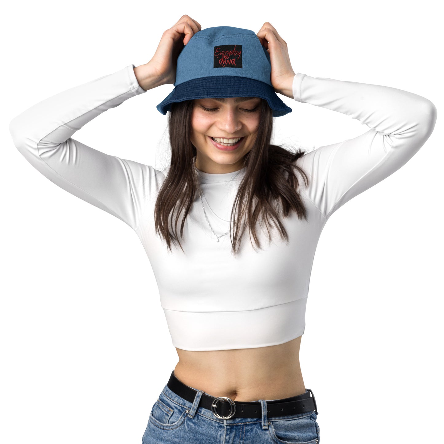 Diva Denim bucket hat