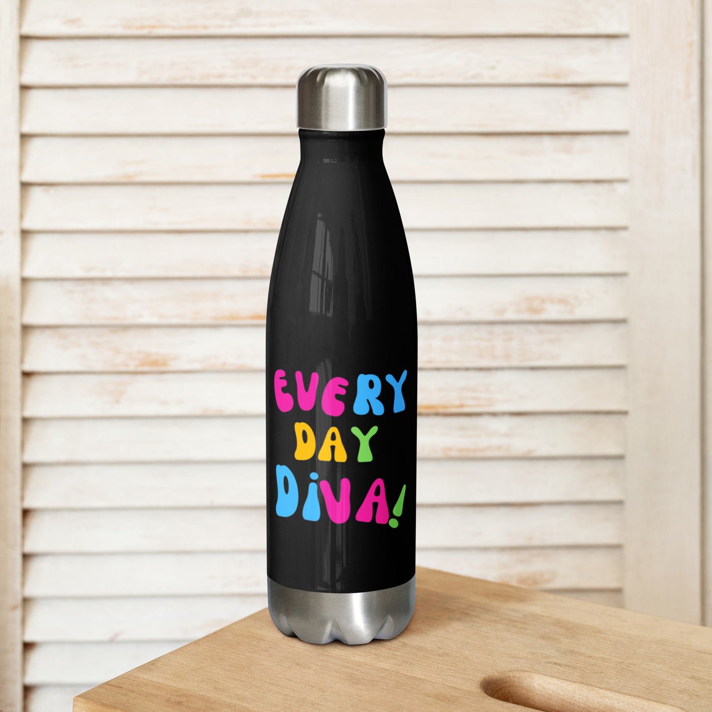 Everyday Diva Stainless steel water bottle