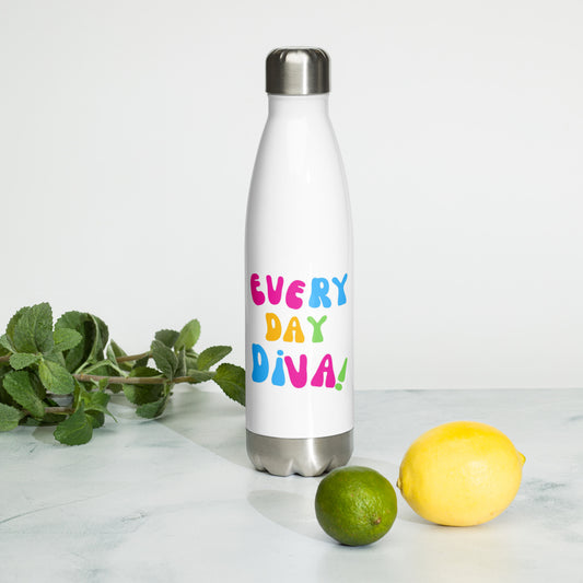 Everyday Diva Stainless steel water bottle