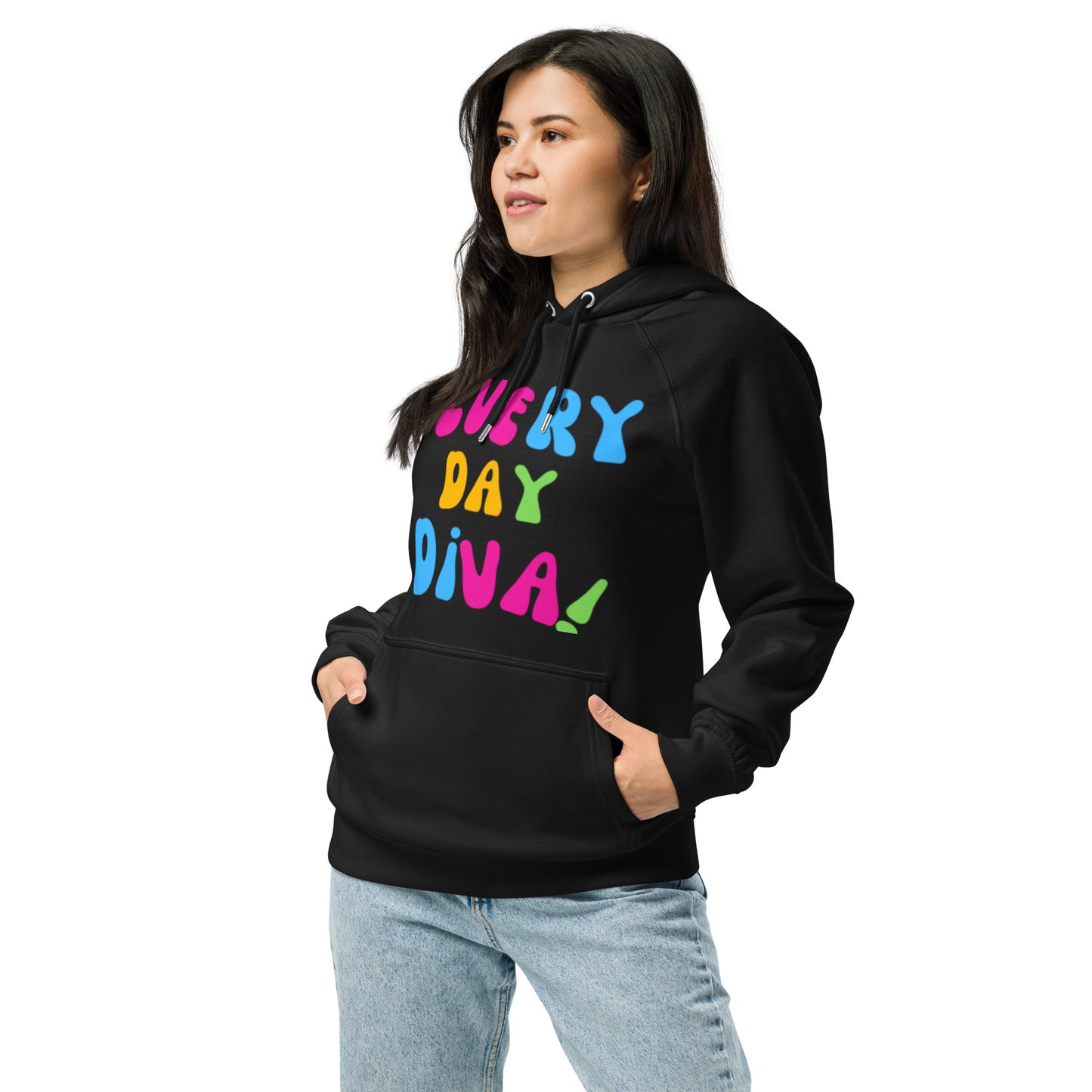 Everyday Diva Spring hoodie (Black)