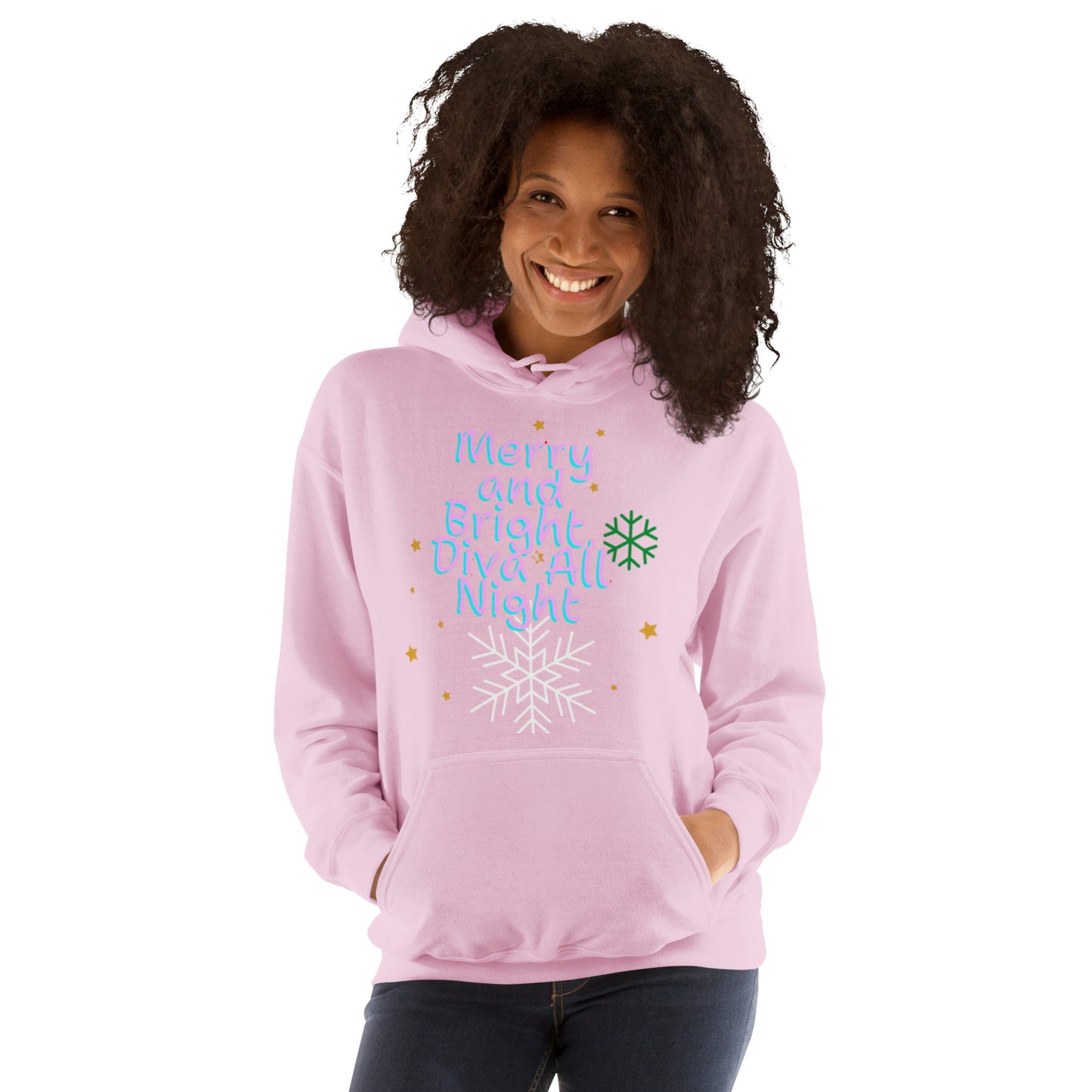 Merry and Bright Diva Hoodie