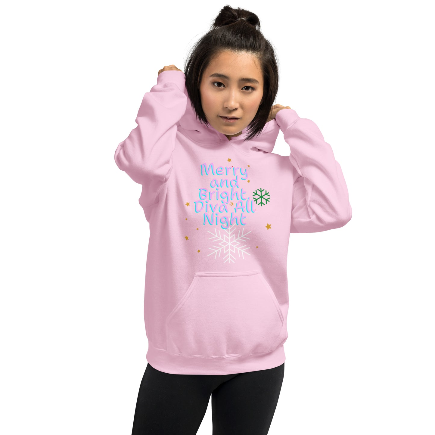 Merry and Bright Diva Hoodie