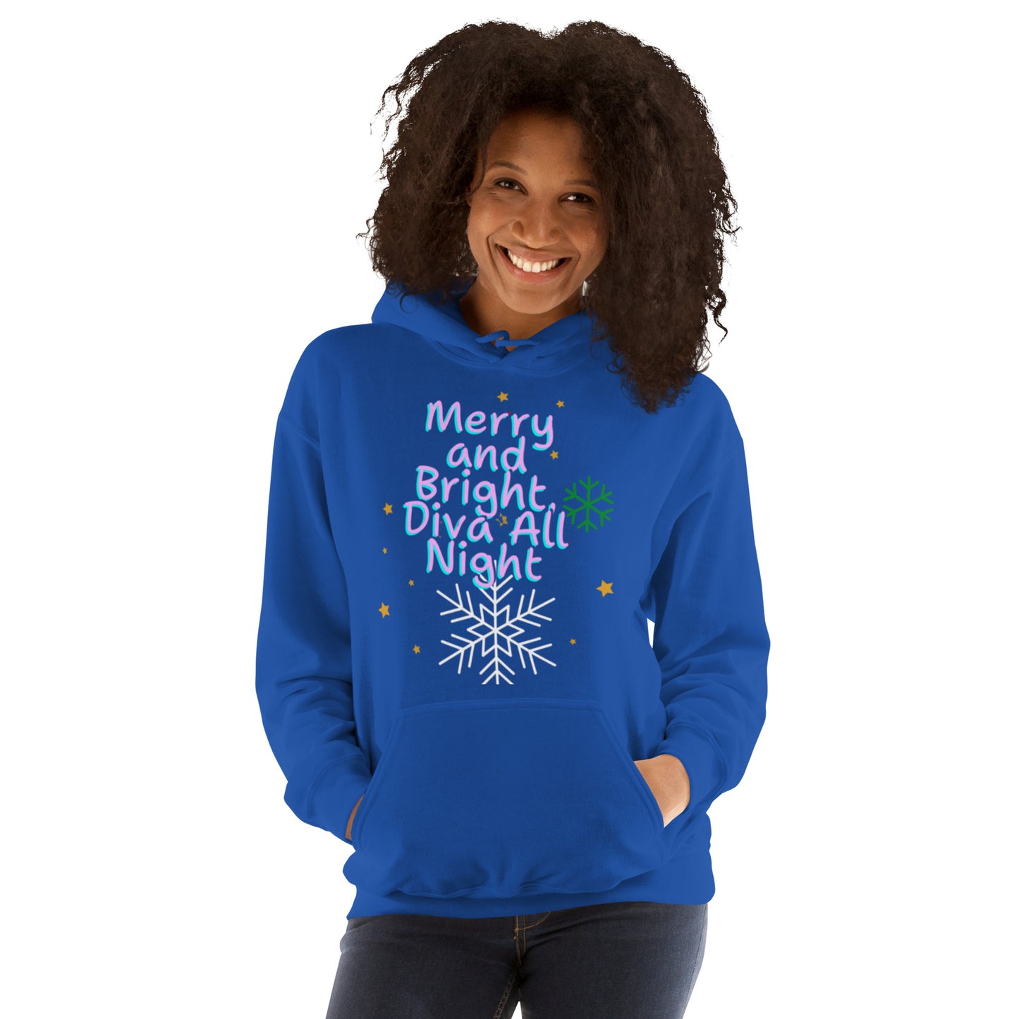 Merry and Bright Diva Hoodie