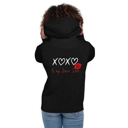 Everyday Diva Red Hoodie