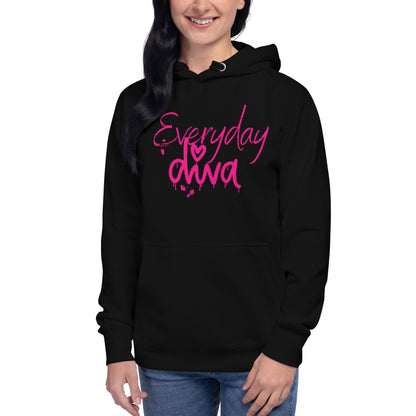 Everyday Diva pink Hoodie