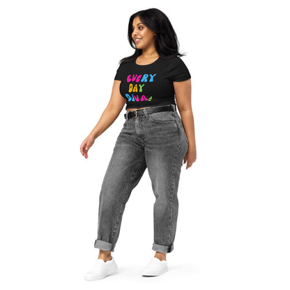 Everyday Diva Neon Crop Tee