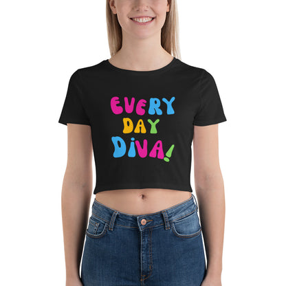 Everyday Diva Neon Crop Tee