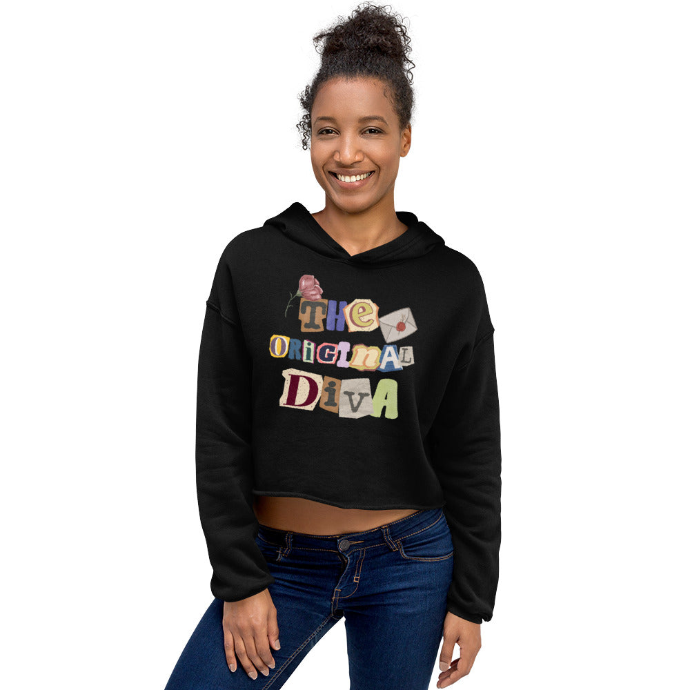 Original Diva Crop Hoodie