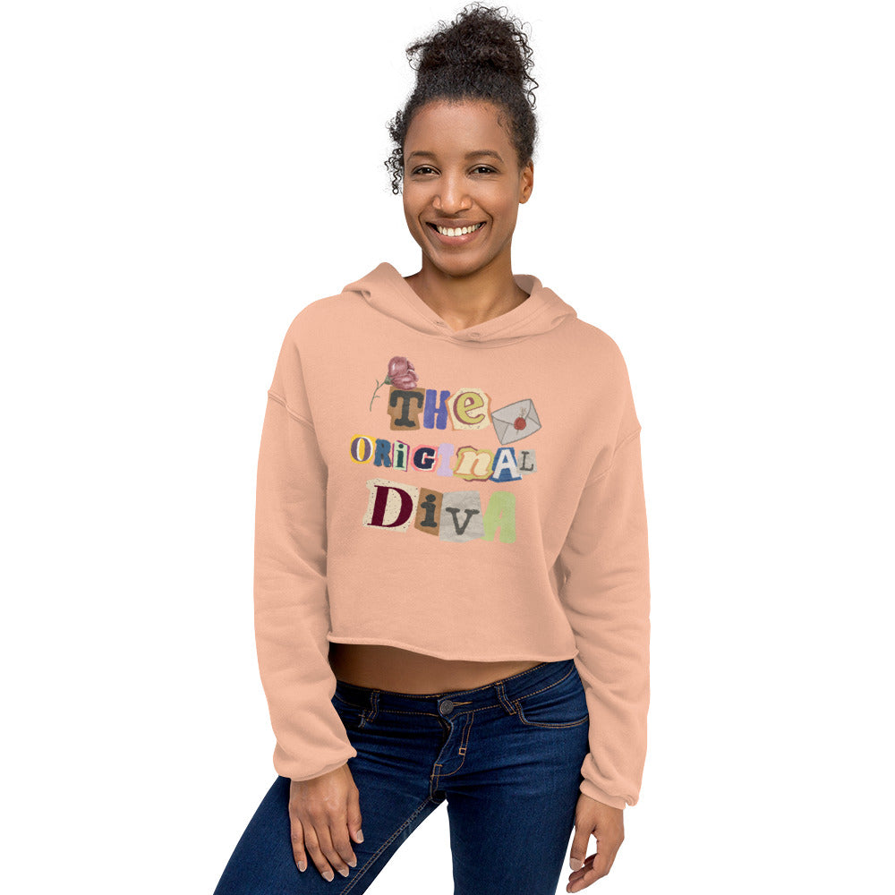 Original Diva Crop Hoodie