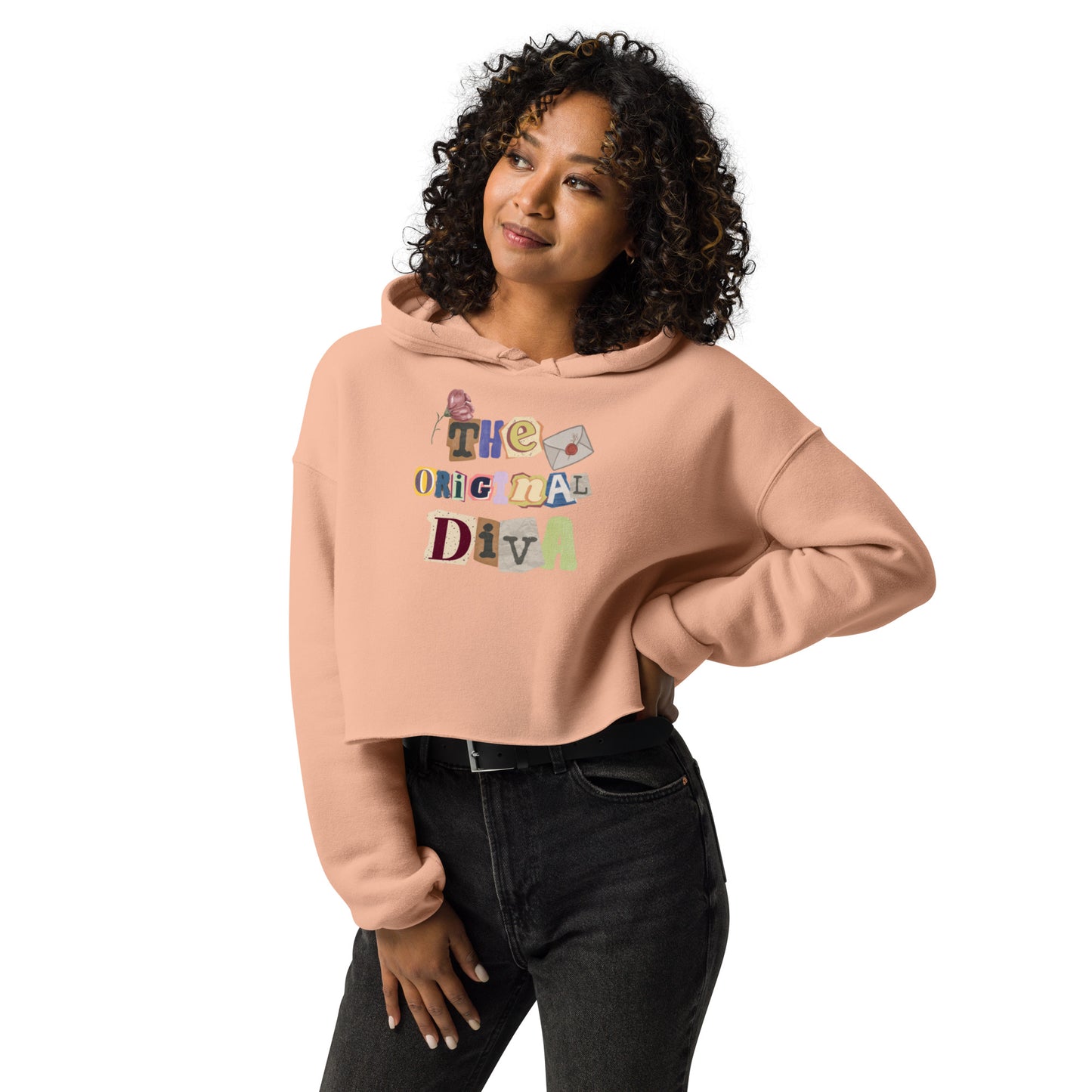 Original Diva Crop Hoodie