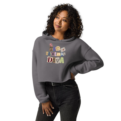 Original Diva Crop Hoodie