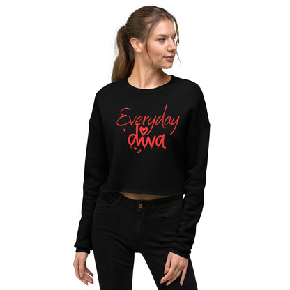 Everyday Diva Crop Sweatshirt