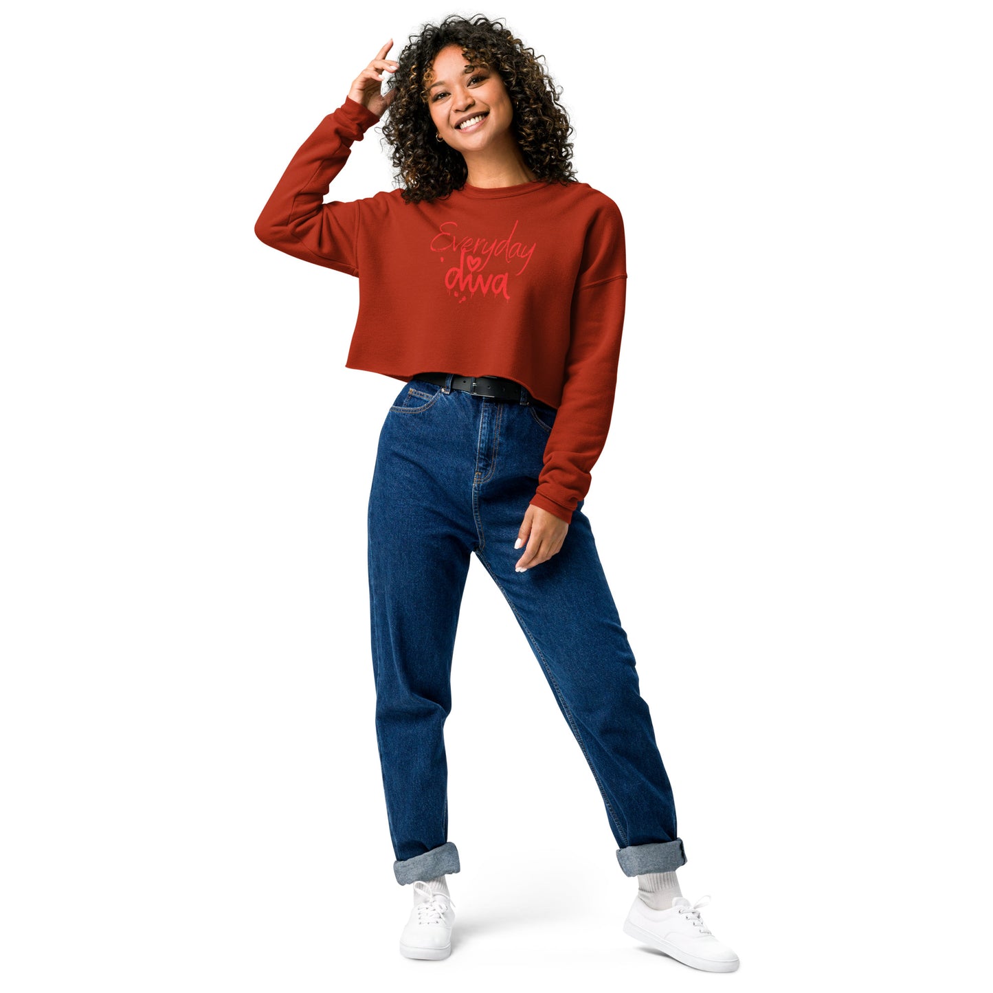 Everyday Diva Crop Sweatshirt