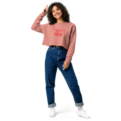 Everyday Diva Crop Sweatshirt