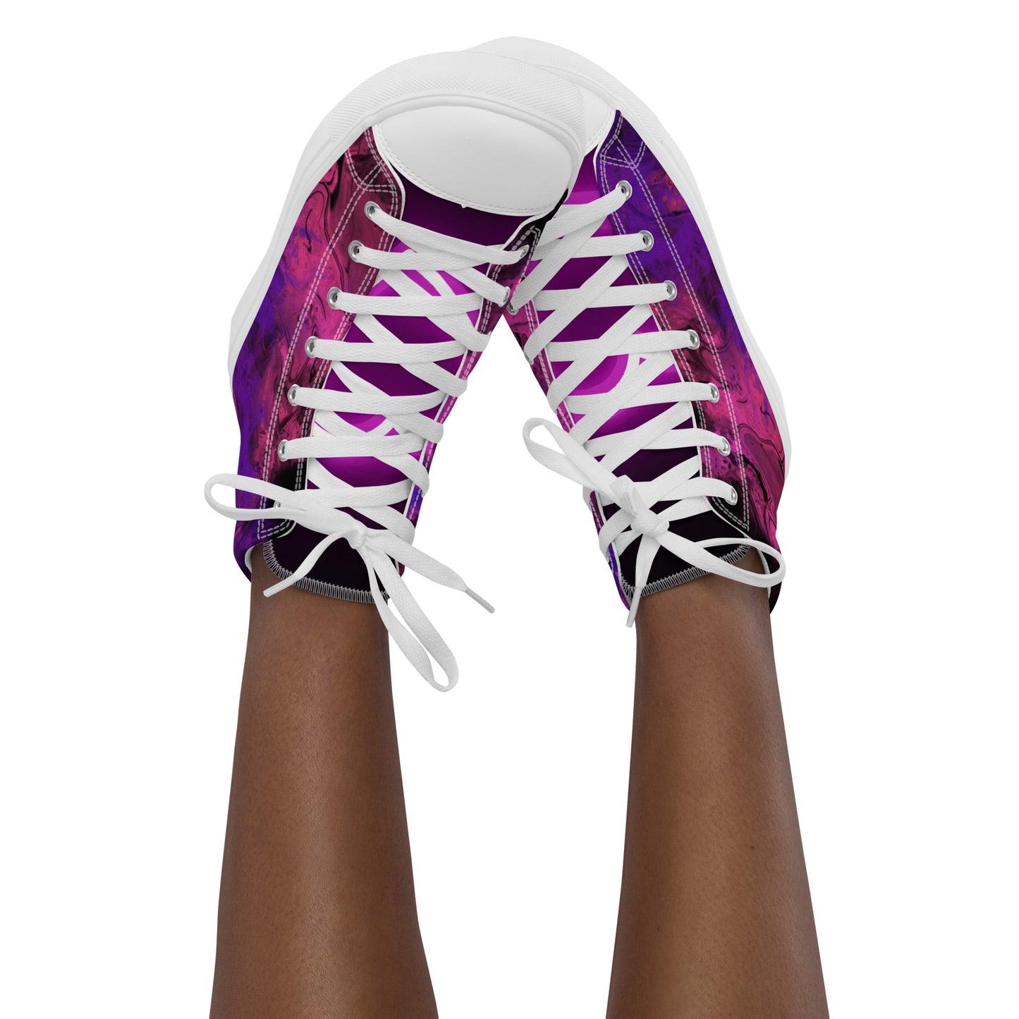 Diva Hightop Canvas shoes (Purple)