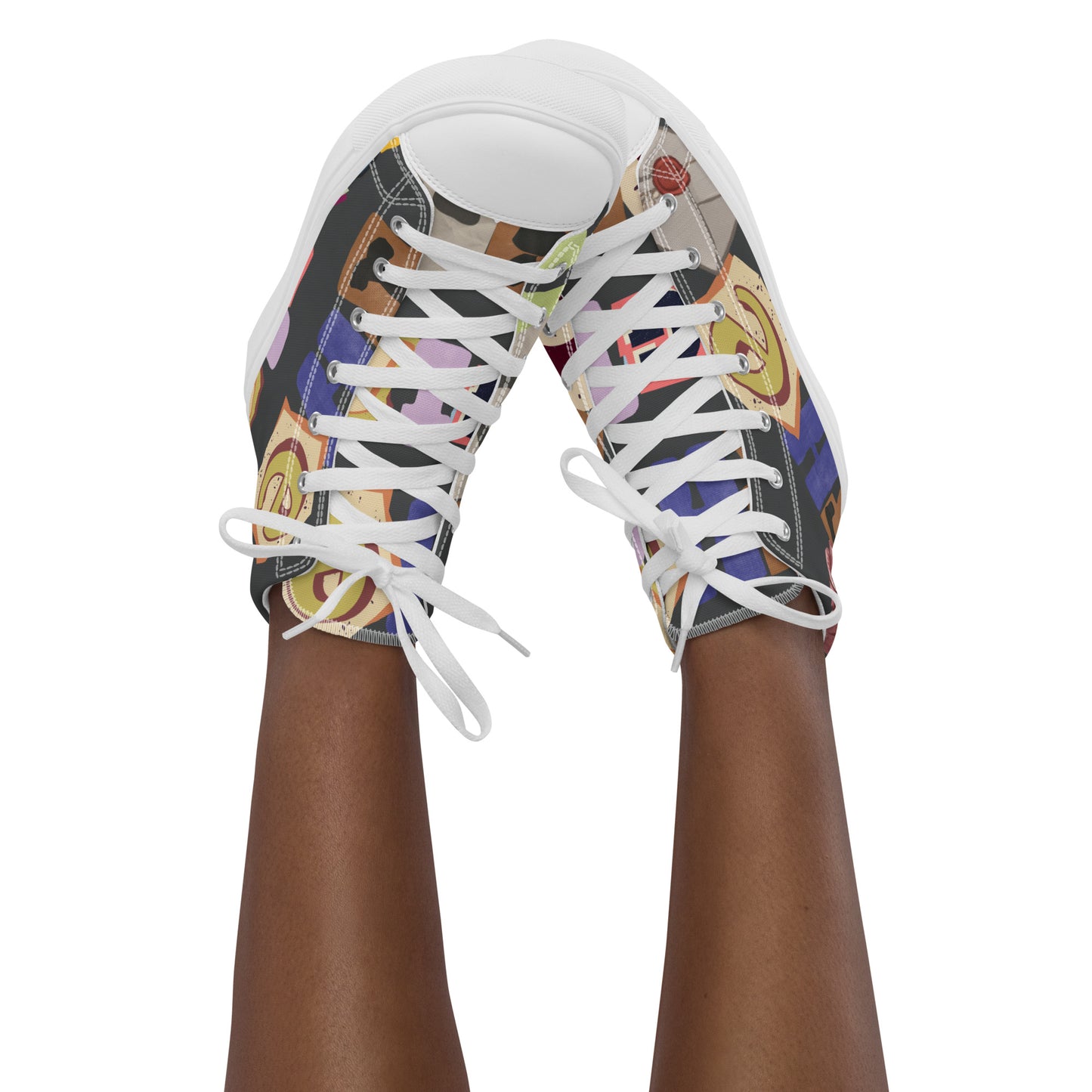 Original Diva high top canvas shoes