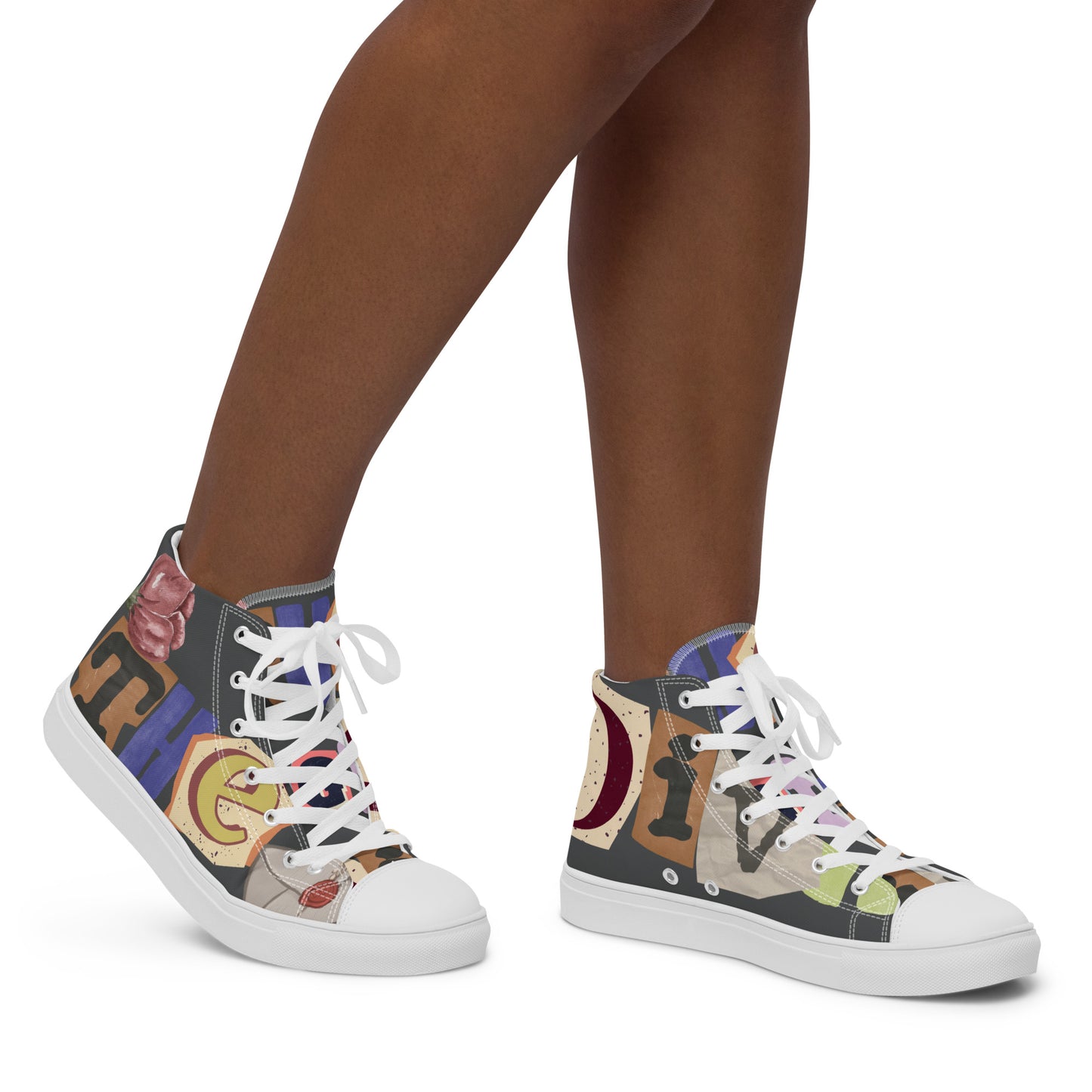 Original Diva high top canvas shoes