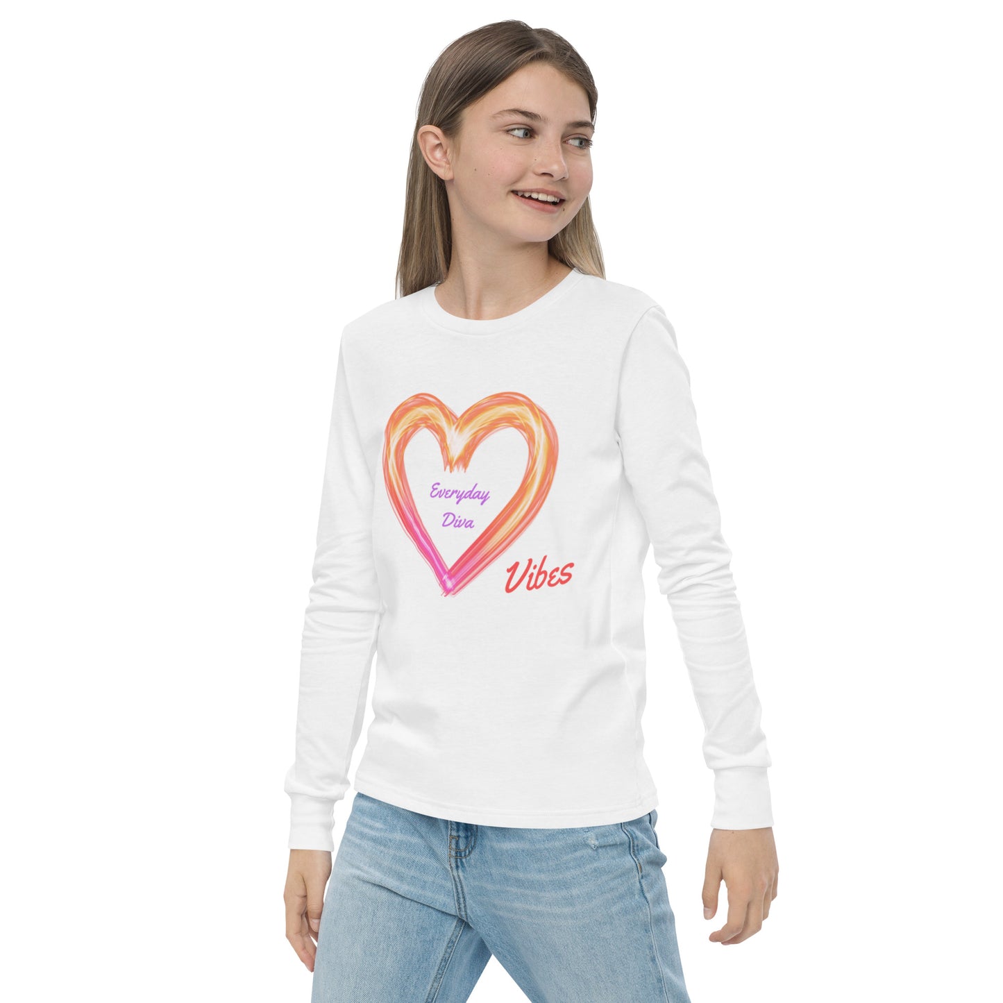 Diva Vibes long sleeve tee