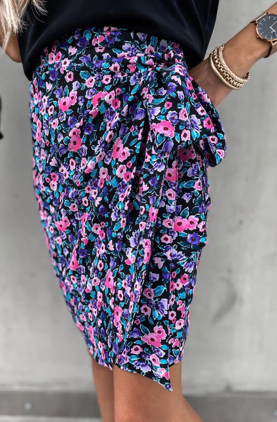 The Divalion Floral Skirt