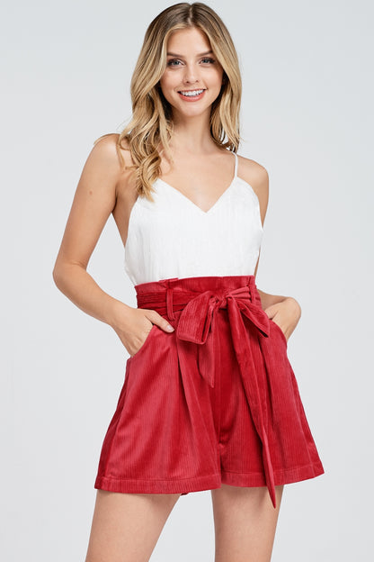 The Amanda H. Velvet Romper