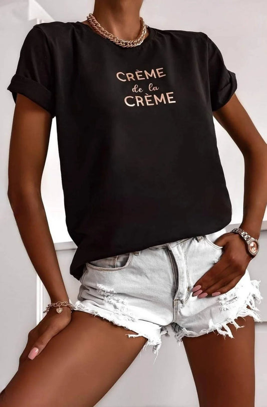 'CRÈME DE LA CRÈME T-shirt