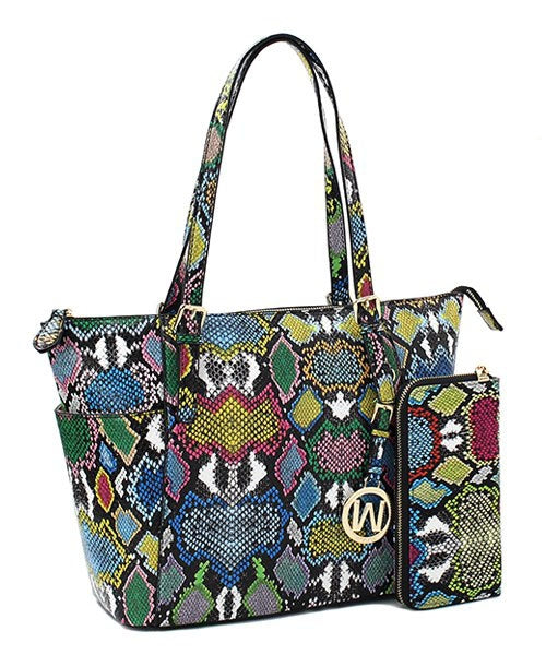 The Tia P. Snake Print Purse